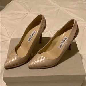 Jimmy Choo Rudy PXV Nude Pump